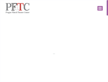 Tablet Screenshot of pftc.cz